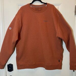 Patagonia Rust Orange Crewneck Sweater
